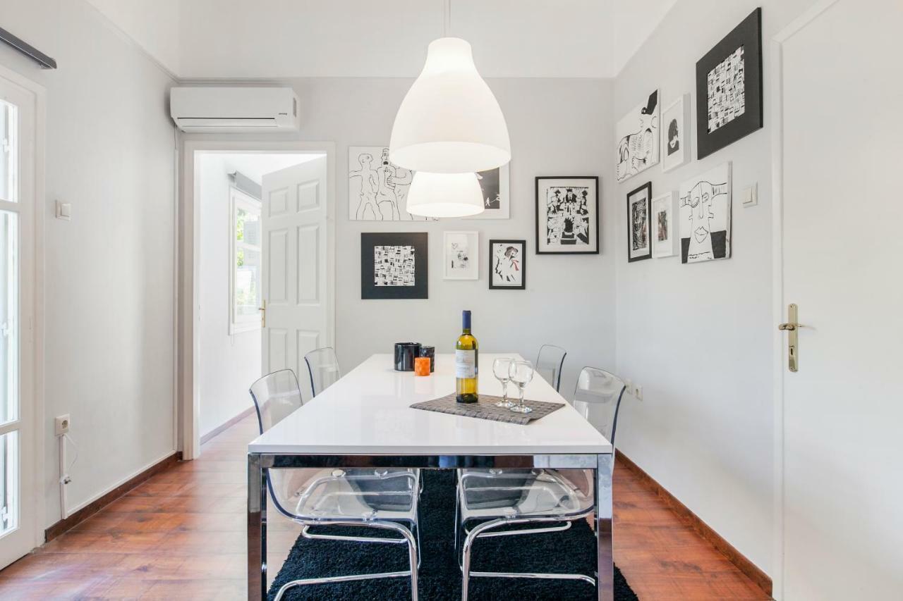 Appartamento Trendy Minimal Flat In Posh Atene Esterno foto