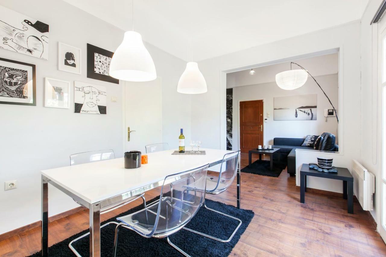 Appartamento Trendy Minimal Flat In Posh Atene Esterno foto